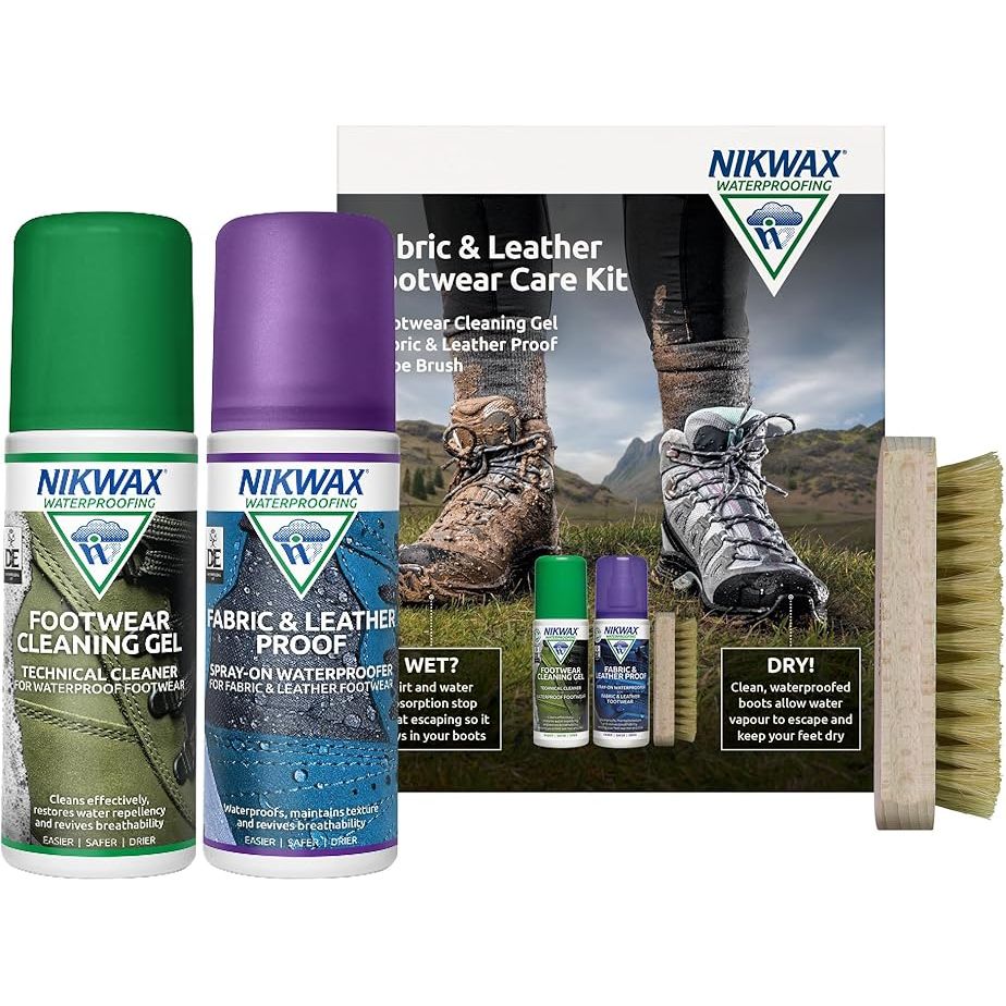 Nikwax Fabric & Leather Footwear Care Kit
