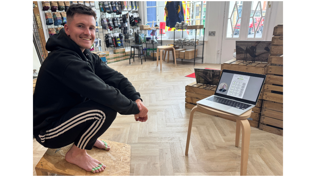 👋 Meet Charlie - from football dreams to foot freedom to The Barefoot Shoe Box