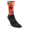 Injinji Womens Trail Midweight Coolmax Crew Toe Socks