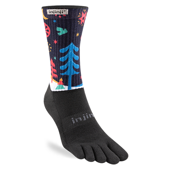 Injinji Womens Crew Toe Socks