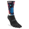 Injinji Womens Trail Midweight Coolmax Crew Toe Socks