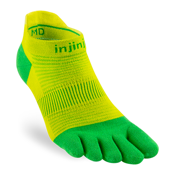 Injinji Run Lightweight No Show Sock