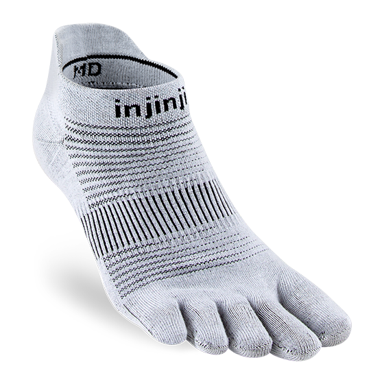 Injinji Run Lightweight No Show Sock