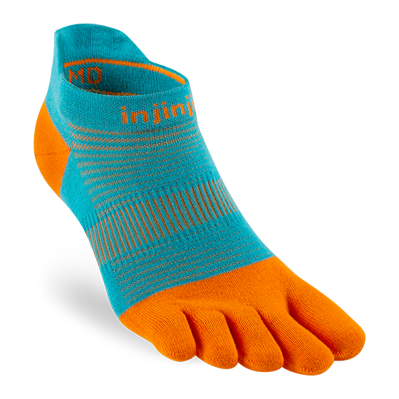Injinji Run Lightweight No Show Sock