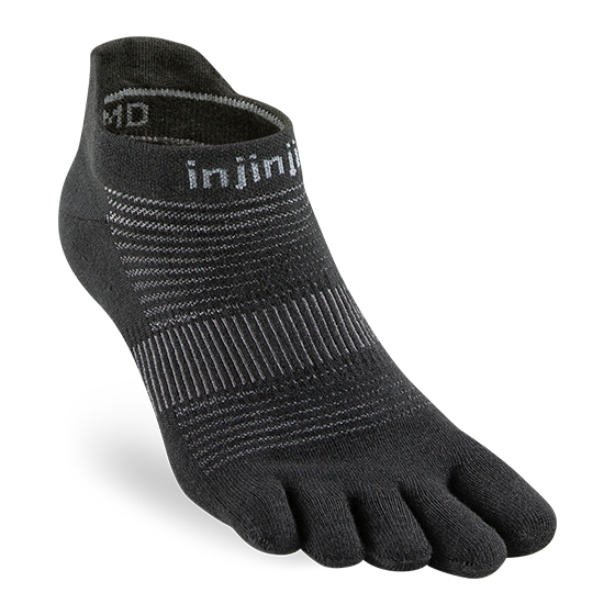 Injinji Run Lightweight No Show Sock