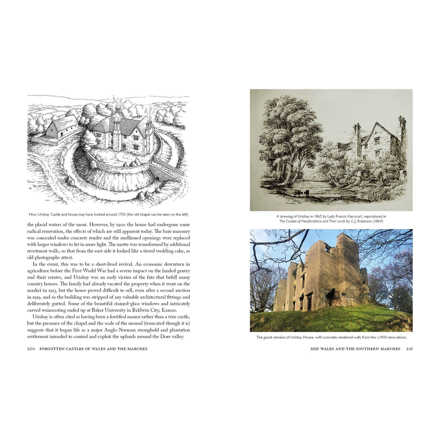 Logaston Forgotten Castles of Wales and The Marches