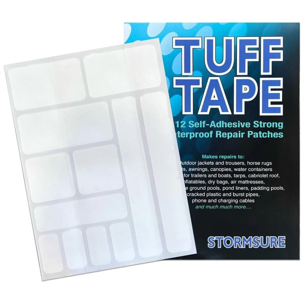 Stormsure Tuff Tape 12 Self-Adhesive Patches
