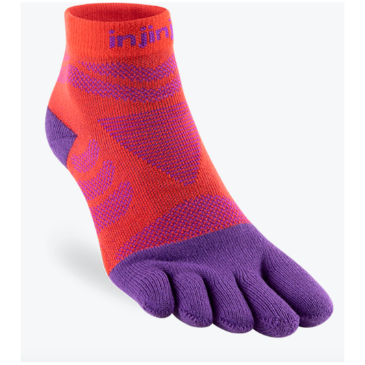 Injinji Womens Run Ultra Mini-Crew Toe Socks