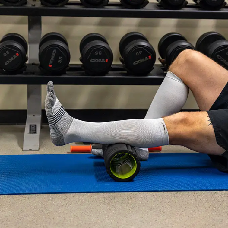 Injinji Compression Over the Calf Toe Socks