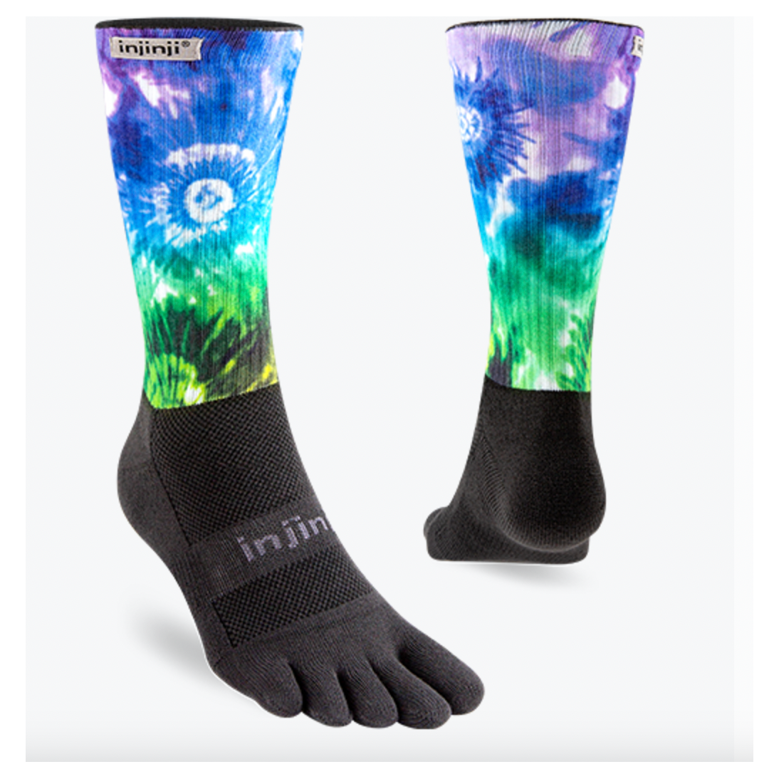 Injinji Womens Crew Toe Socks