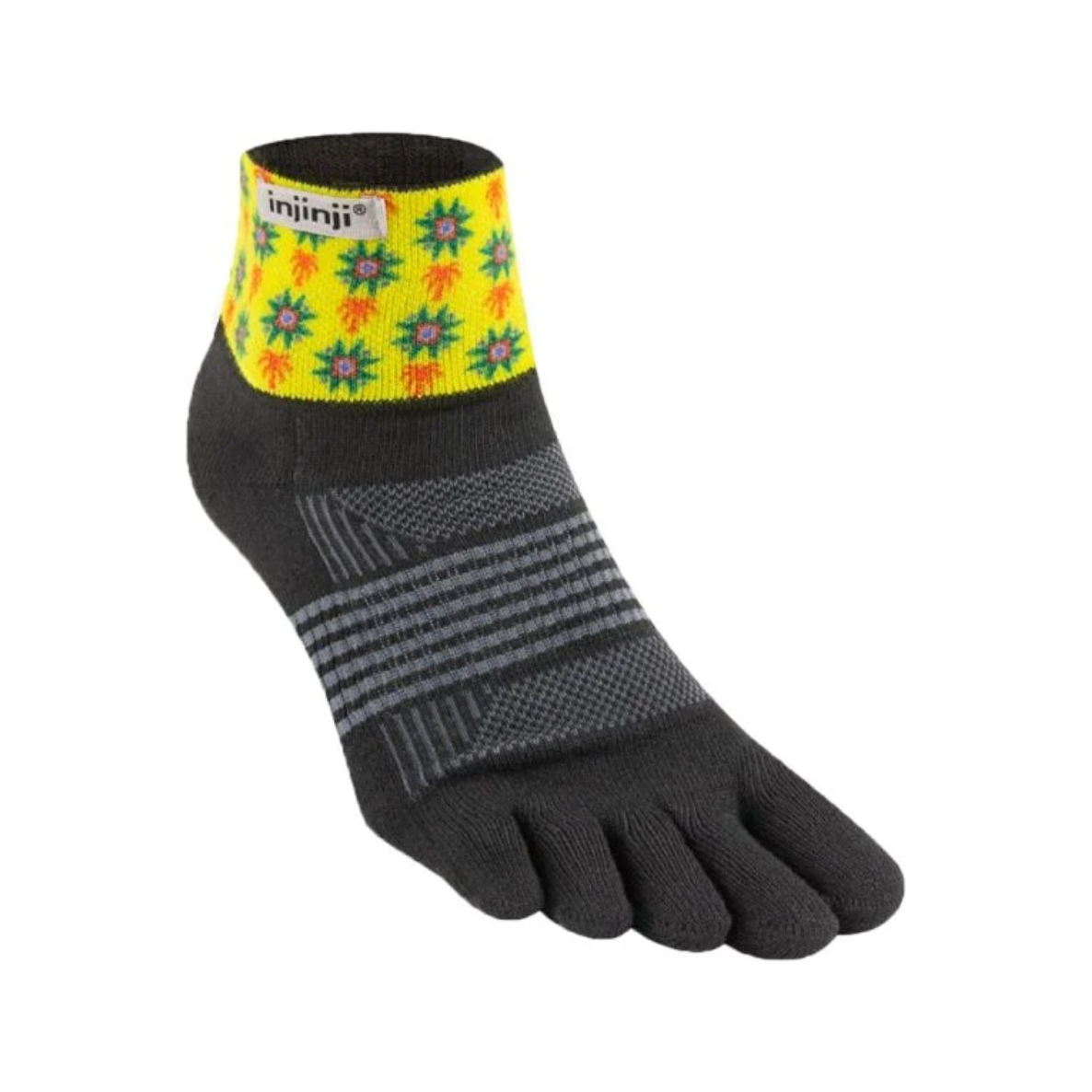 Injinji Trail Socks Midweight Coolmax Mini Crew Toe Socks