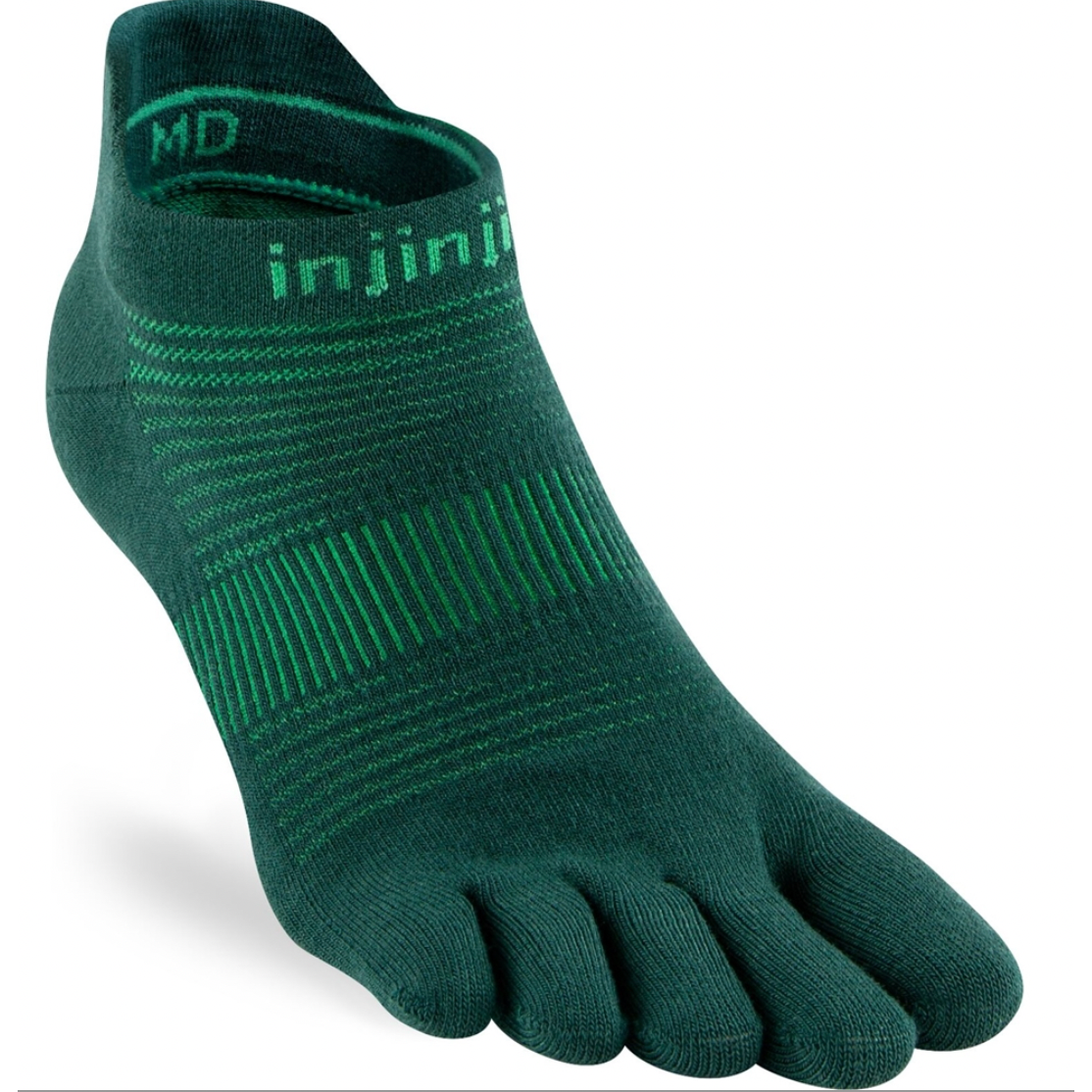 Injinji Run Lightweight No Show Sock